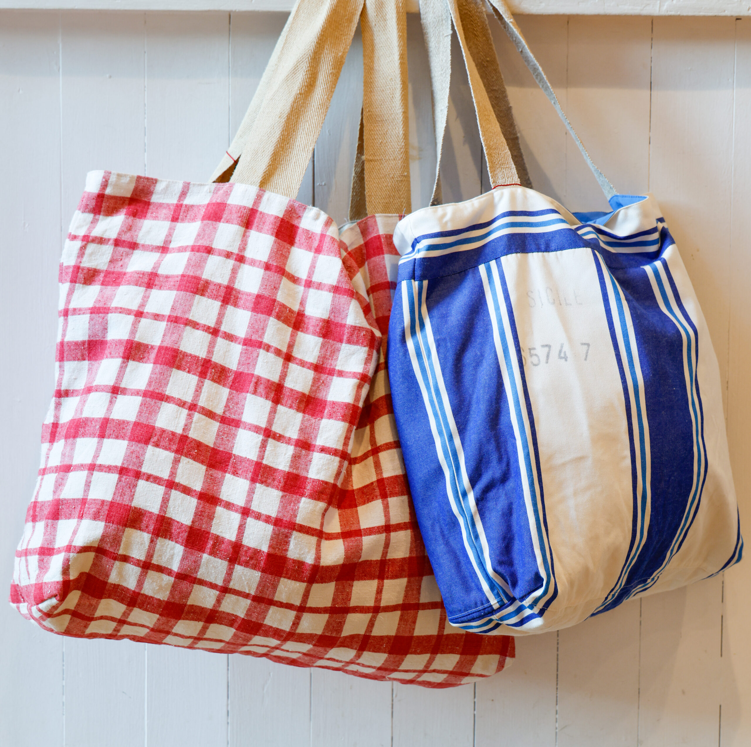 Borsa in stoffa diverse fantasie, in 2 dimensioni S o L, modello Miriam RISI Milano,