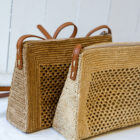 borsa a tracolla vimini piccola vari colori modello Heidi negozio RISI Milano