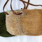 borsa a tracolla vimini piccola vari colori modello Chiara negozio RISI Milano