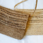 borsa a tracolla vimini piccola varianti modello Tina negozio RISI Milano