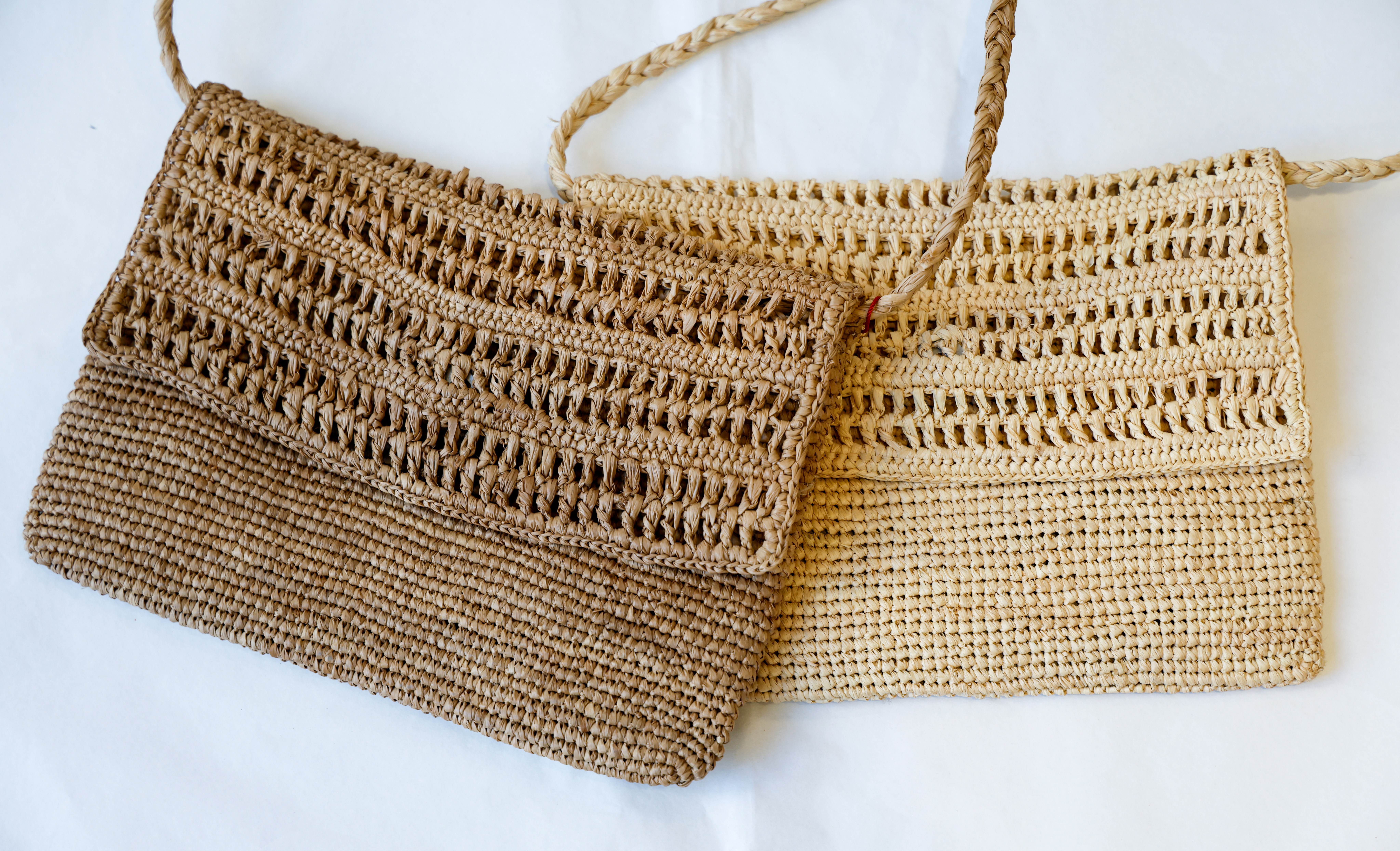 borsa a tracolla vimini piccola varianti modello Tina negozio RISI Milano