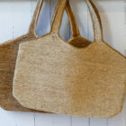 borsa in vimini grande mare modello Noemi negozio RISI Milano