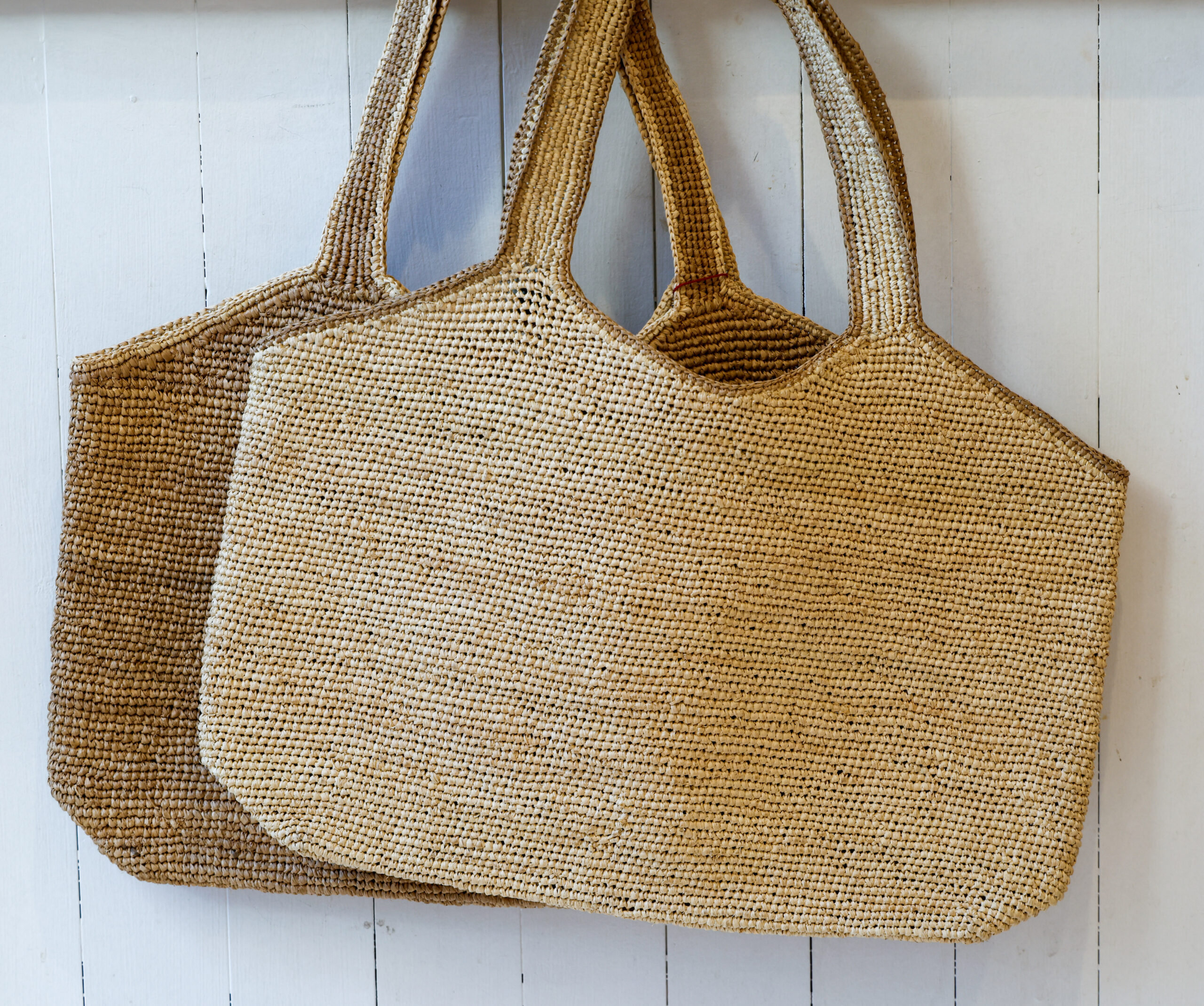 borsa in vimini grande mare modello Noemi negozio RISI Milano