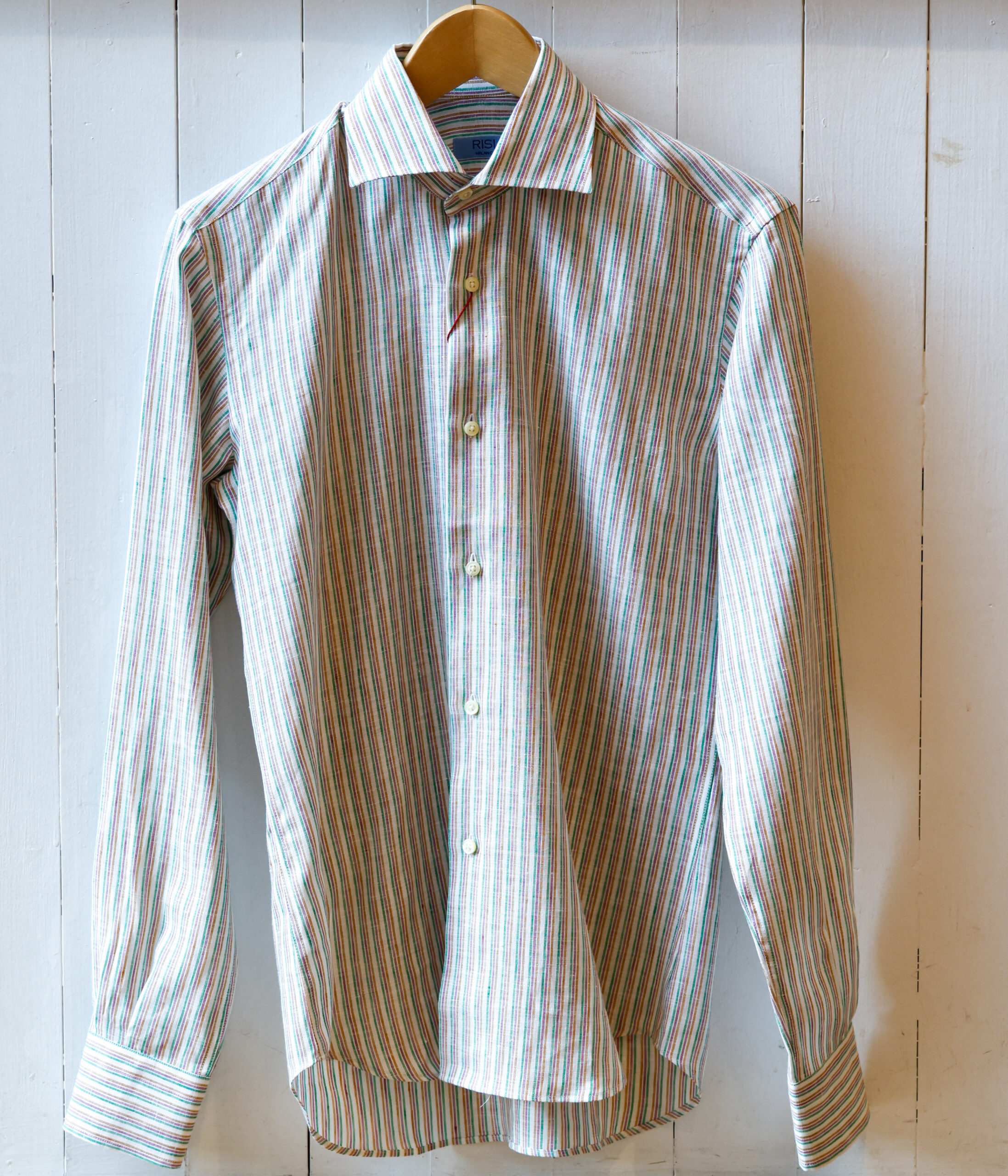 Camicia uomo collo francese modello Olivia RISI Milano