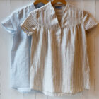 camicia donna in lino con pinces modello Maddalena RISI Milano