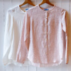 camicia da donna a girocollo Wanda Risi Milano