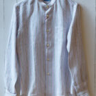 Camicia da uomo con collo alla coreana modello Marta negozio RISI Milano