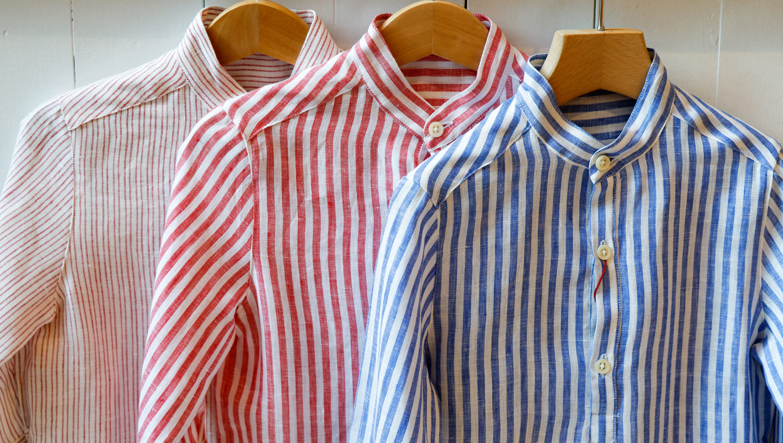 camicia da bambini con colletto alla coreana modello Manuela RISI Milano