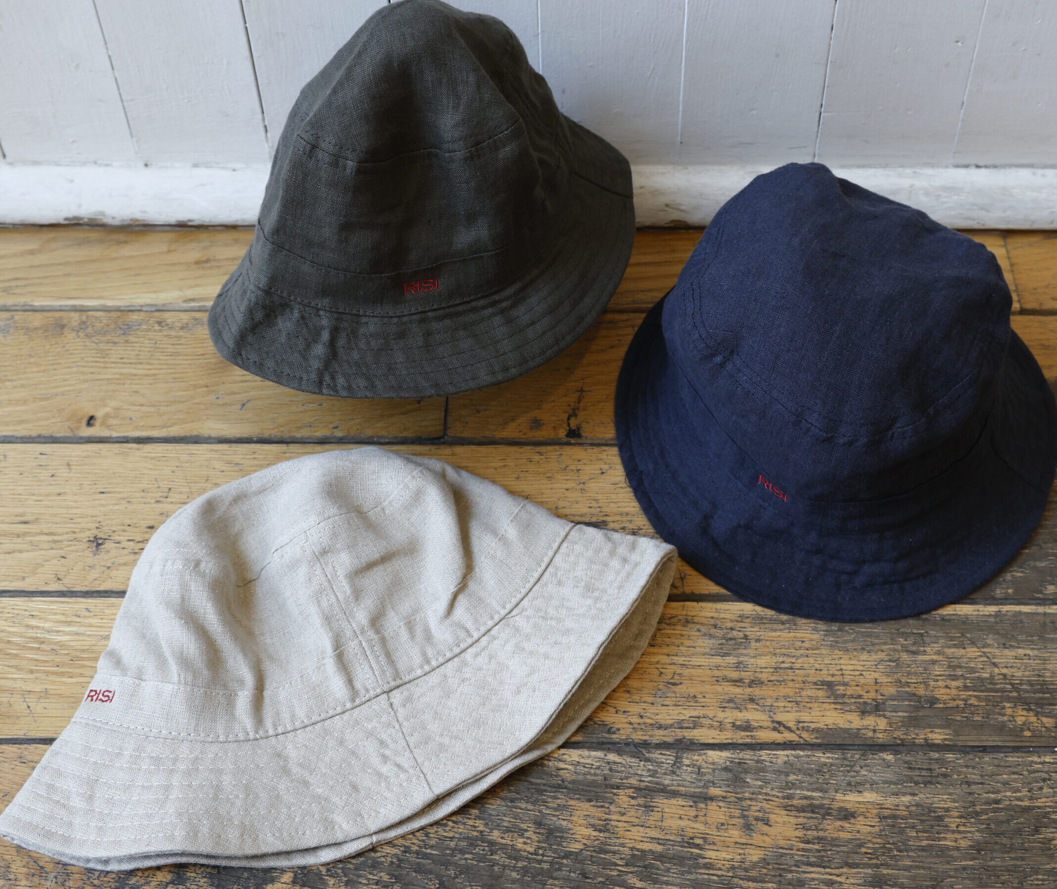 cappello per uomo in lino Luciano RISI Milano