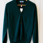 cardigan classico da uomo lana e cashmere modello Alvise negozio RISI Milano