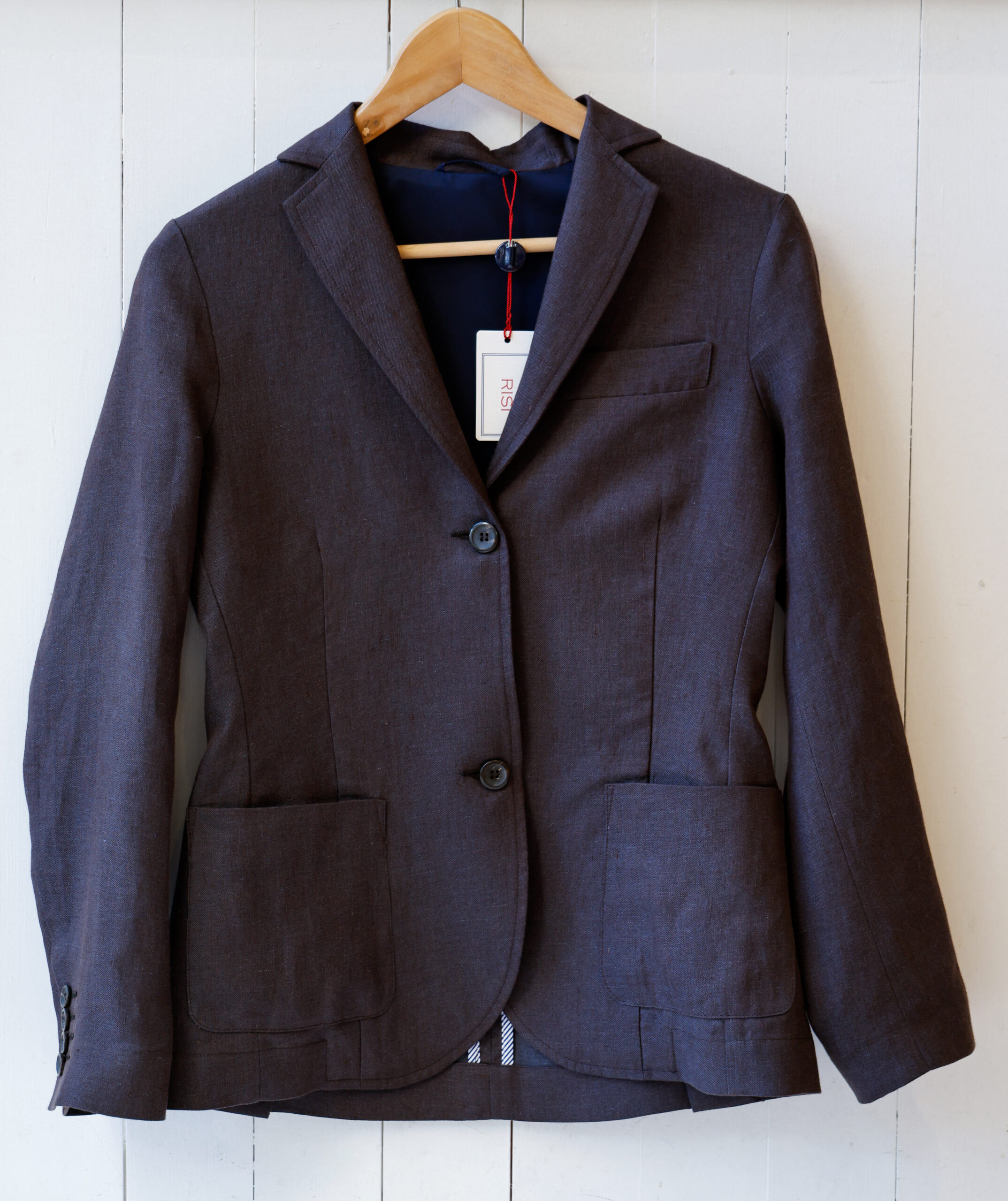 giacca blazer donna cotone lino lana estate modello Lucilla RISI Milano