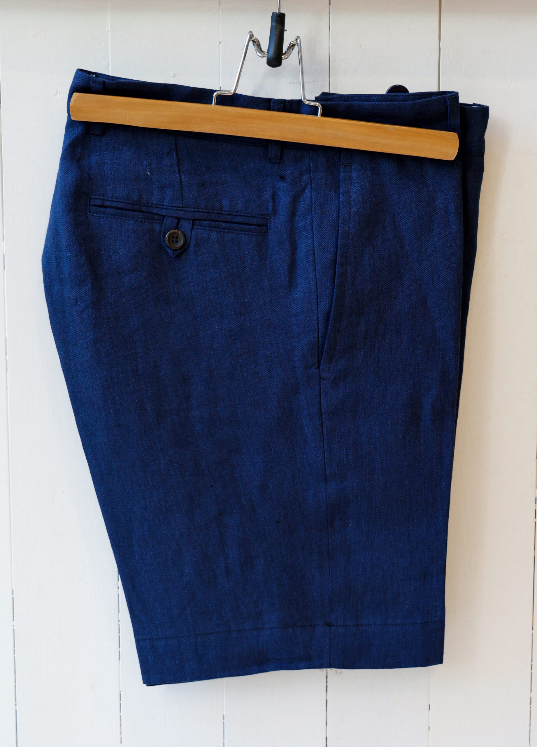 bermuda da uomo senza pinces modello Gualtiero RISI MIlano