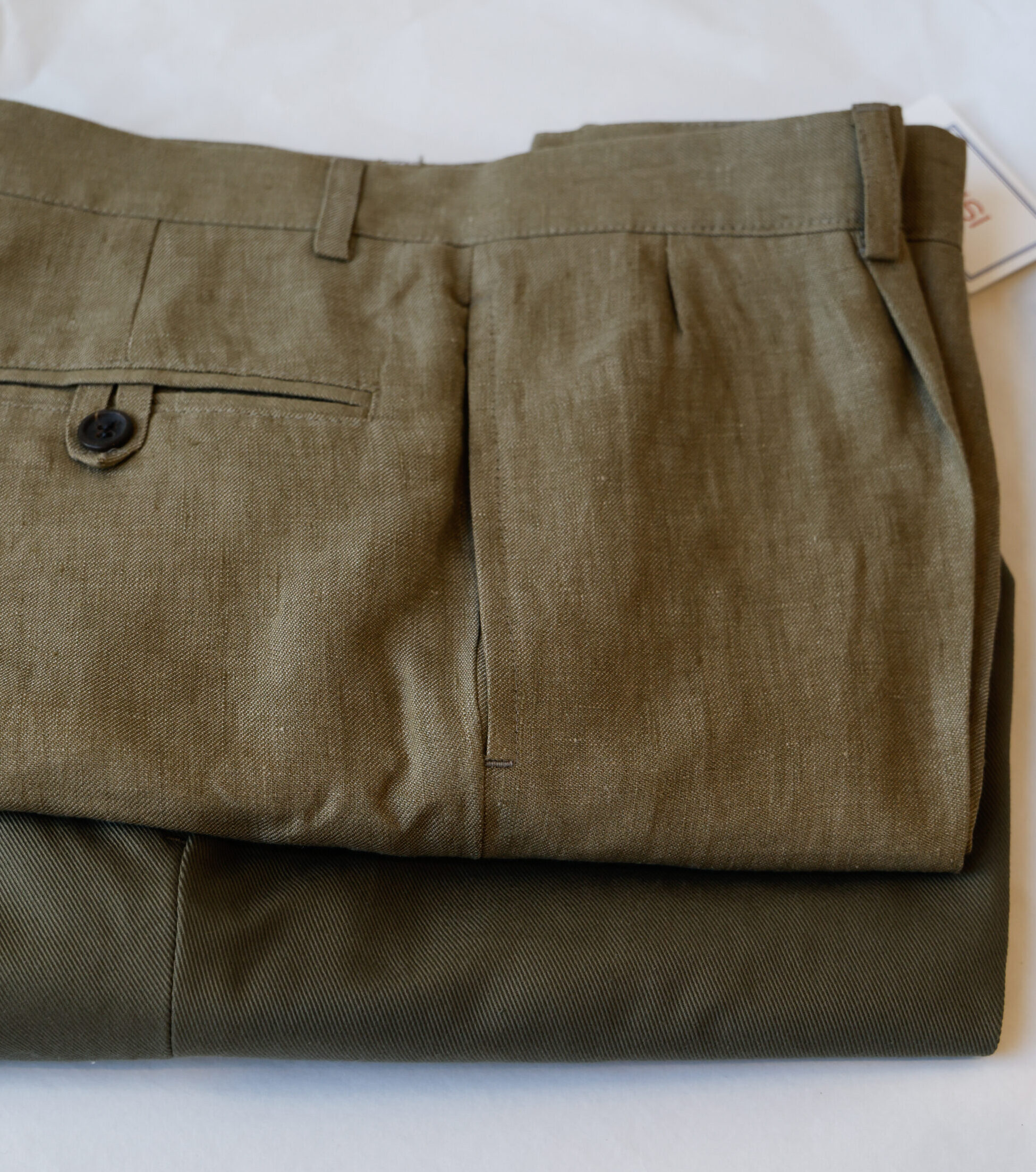 bermuda da uomo con pinces modello Ciro RISI Milano