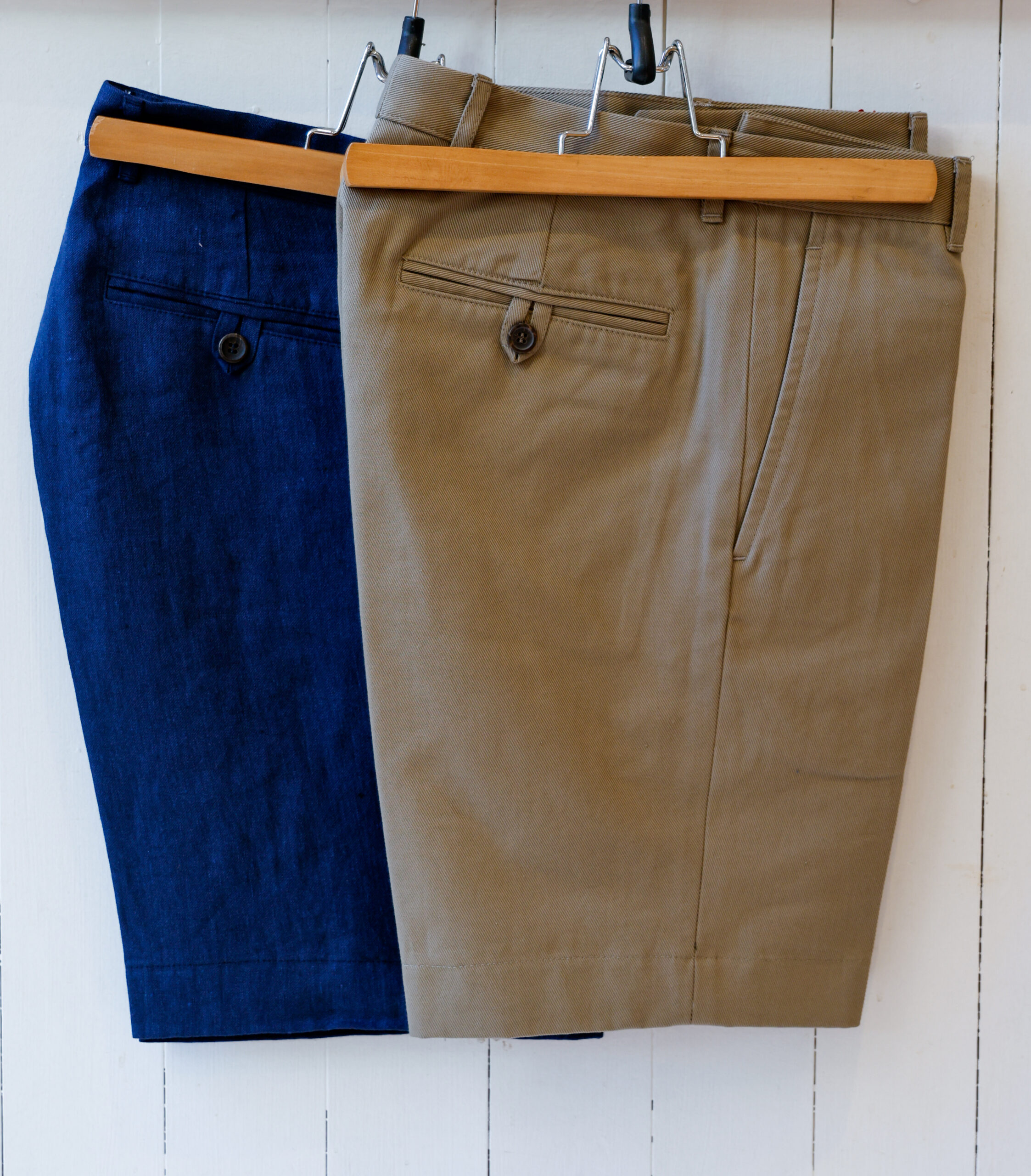 bermuda da uomo senza pinces modello Gualtiero RISI MIlano