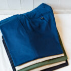 Pantaloni da uomo senza pinces taglio dritto modello Carlo RISI Milano