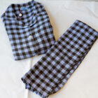 Pigiama da donna lungo in lino Gianvittorio Risi Milano.