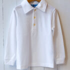 polo classica per bambini a manica lunga modello Lea negozio RISI Milano