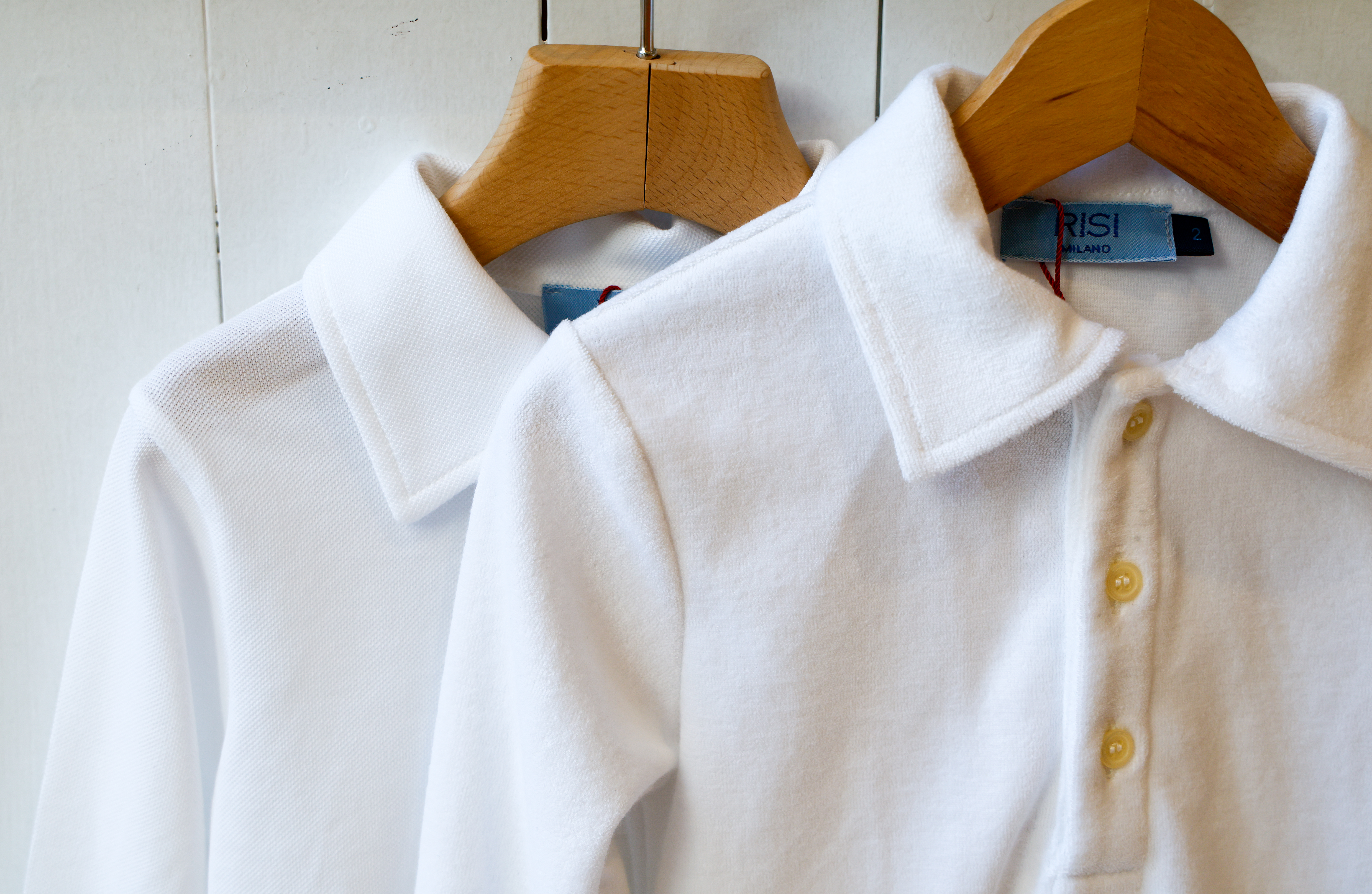 polo classica per bambini a manica lunga modello Lea negozio RISI Milano