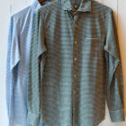 polo a manica lunga da uomo modello camicia in jersey e piquet modello Ines RISI Milano.