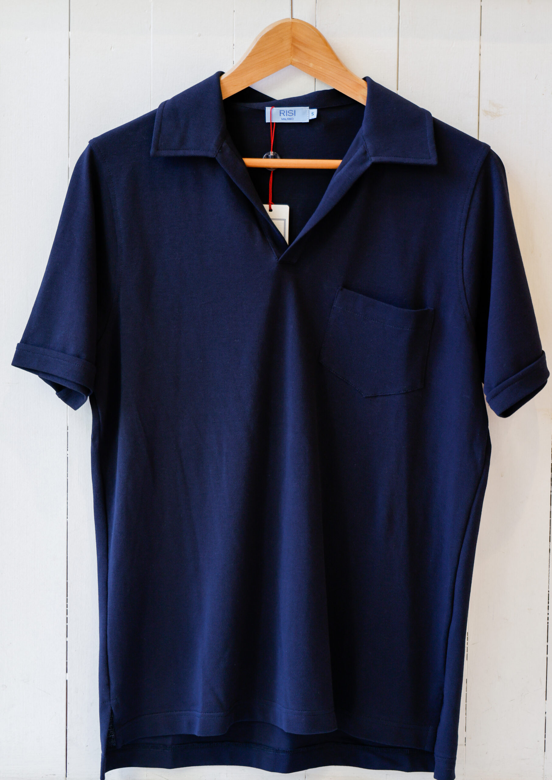 polo da uomo a manica corta modello Amalia negozio RISI Milano