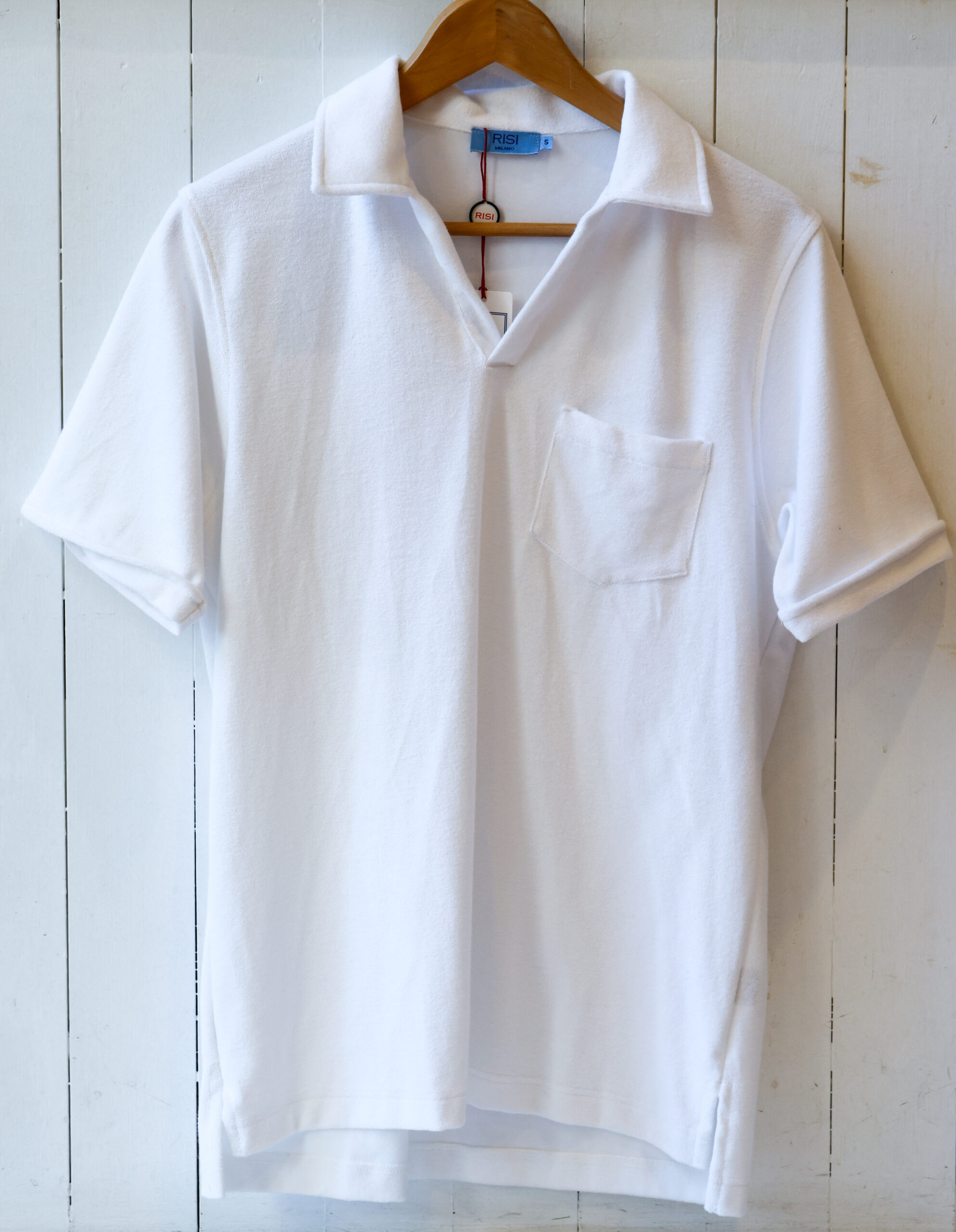 polo da uomo a manica corta modello Amalia negozio RISI Milano