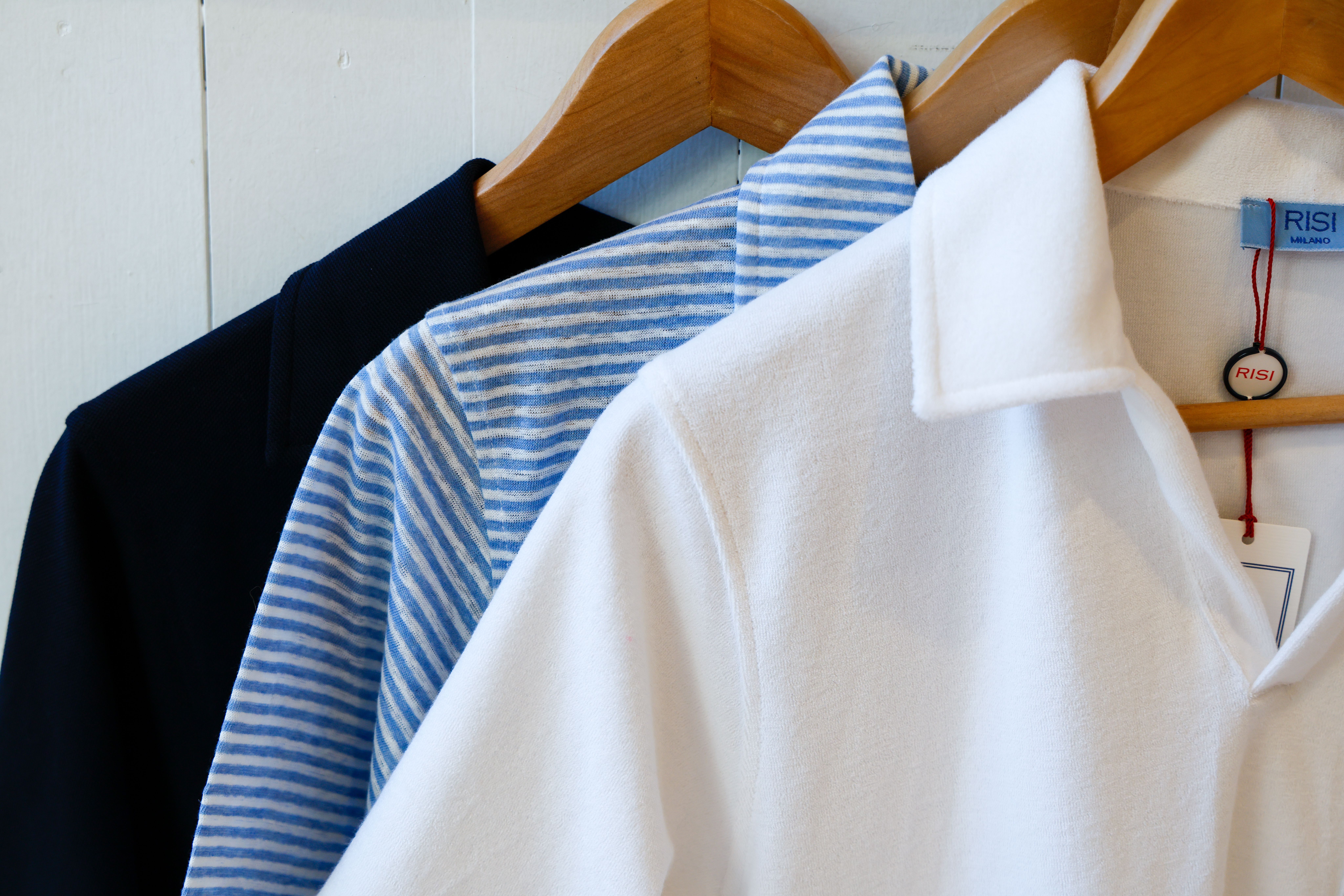 polo da uomo a manica corta modello Amalia negozio RISI Milano