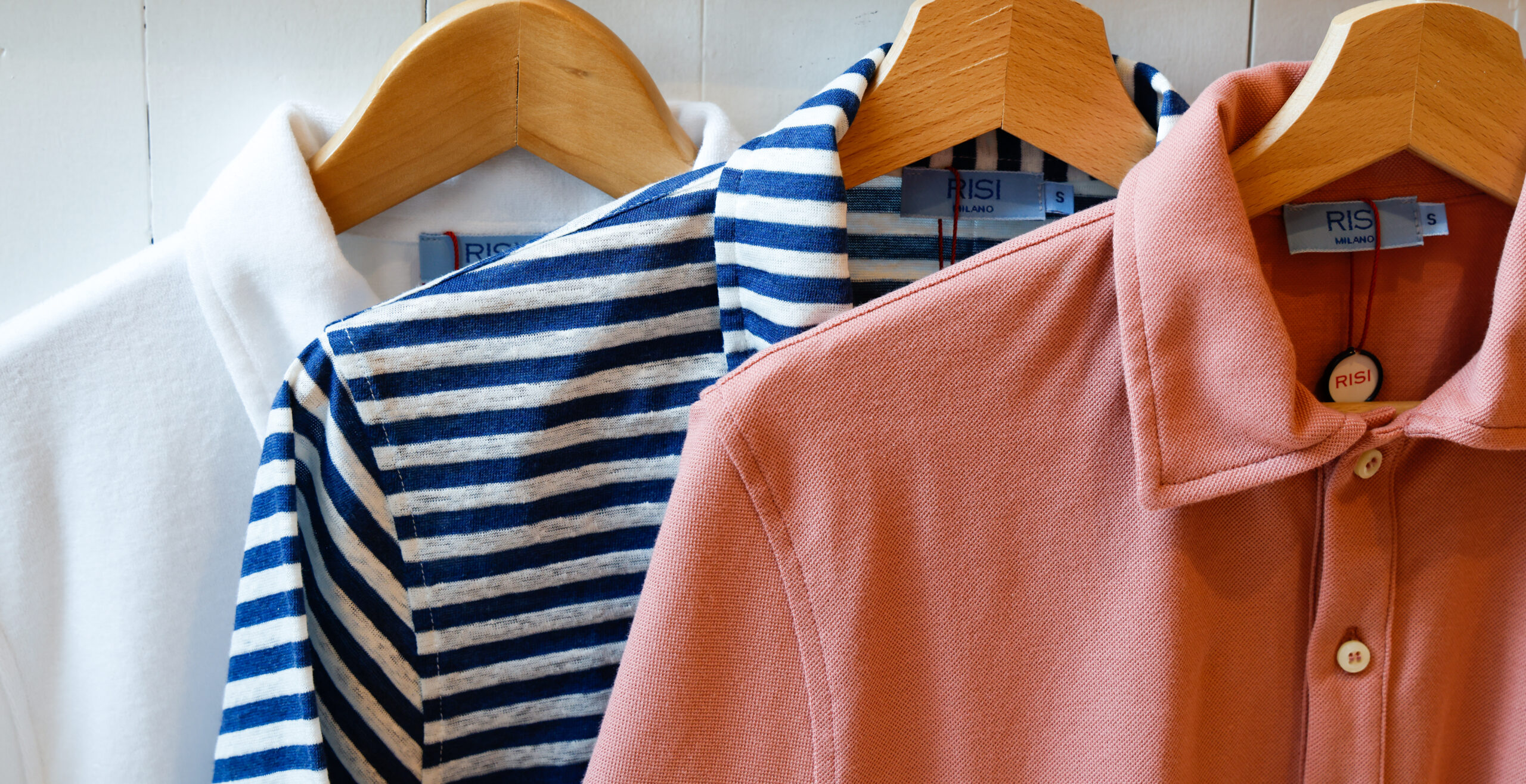 polo da uomo a mezza manica modello Barbara RISI Milano