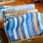 sciarpa in lino e cotone modello Alice RISI Milano