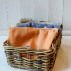 sciarpa in lino e cotone modello Raffaella RISI Milano