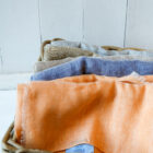 sciarpa in lino e cotone modello Raffaella RISI Milano