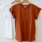 maglietta da donna manica corta in jersey di cotone modello Erminia negozio RISI Milano