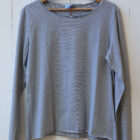 t-shirt manica lunga donna a righe in cotone modello Claretta negozio RISI Milano