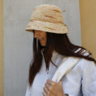 cappello rafia vimini estate Alessio RISI Milano