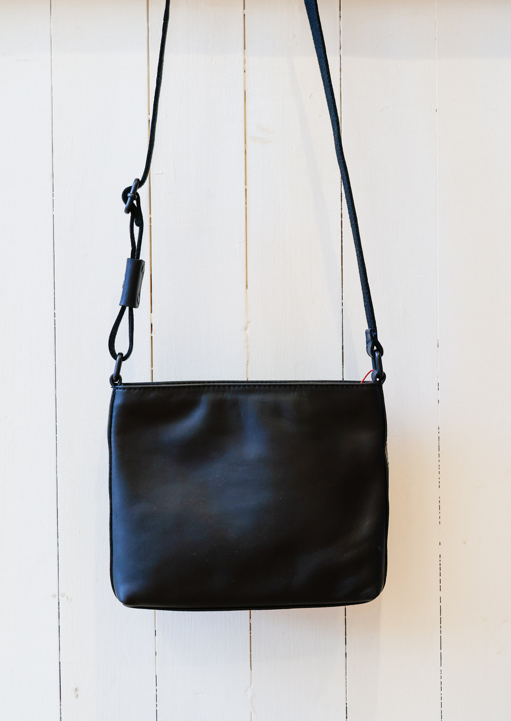 borsa a tracolla in pelle con zip modello Pamela RISI Milano