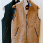 Gilet in lana bouclé uomo e donna modello Gregorio RISI Milano